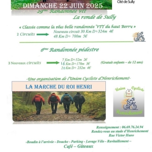 Randonnée VTT + Randonnée pédestre à Henrichemont
